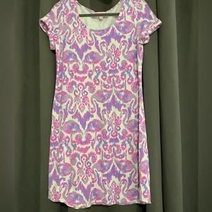 Lilly Pulitzer medium dress. Shows signs of wear.